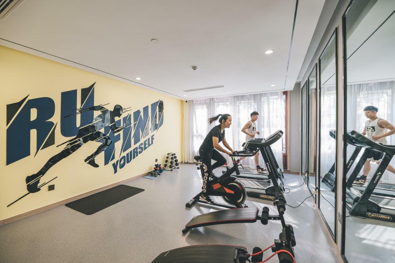 Atour Hotel Haining Leather City South Gate Exteriör bild