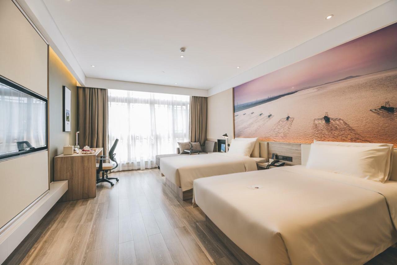 Atour Hotel Haining Leather City South Gate Exteriör bild